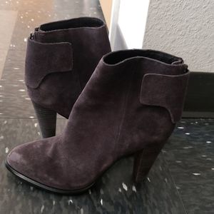 French connection grey suede boot
